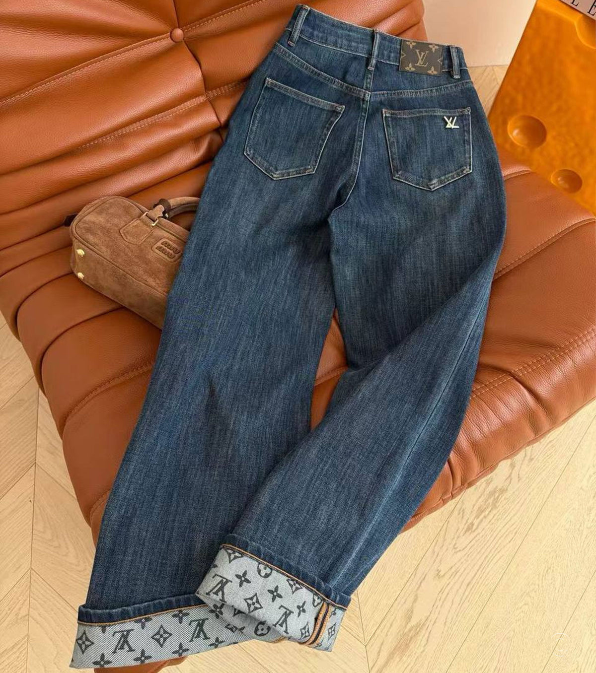 Wide leg women jeans
