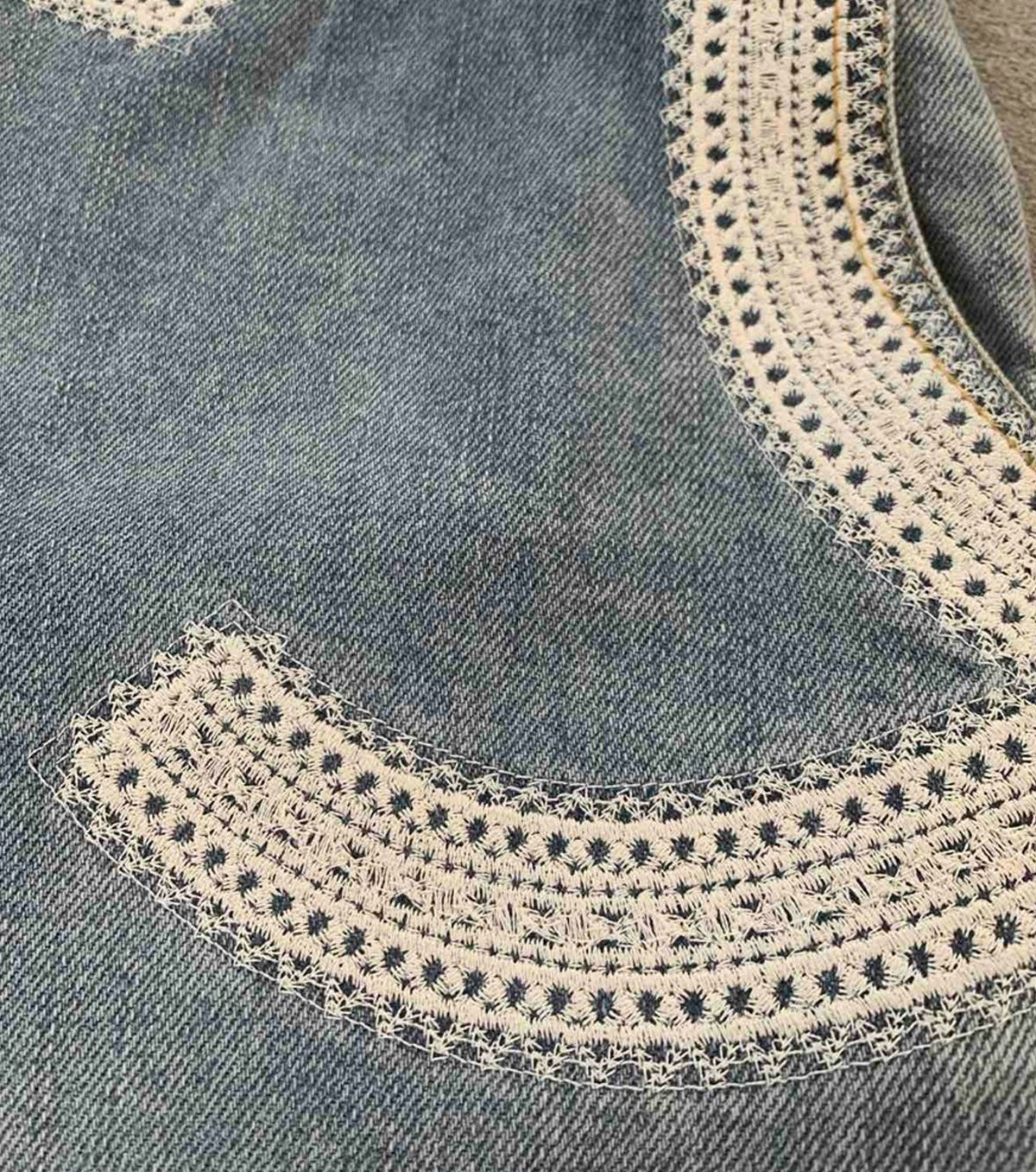 Wide leg jeans