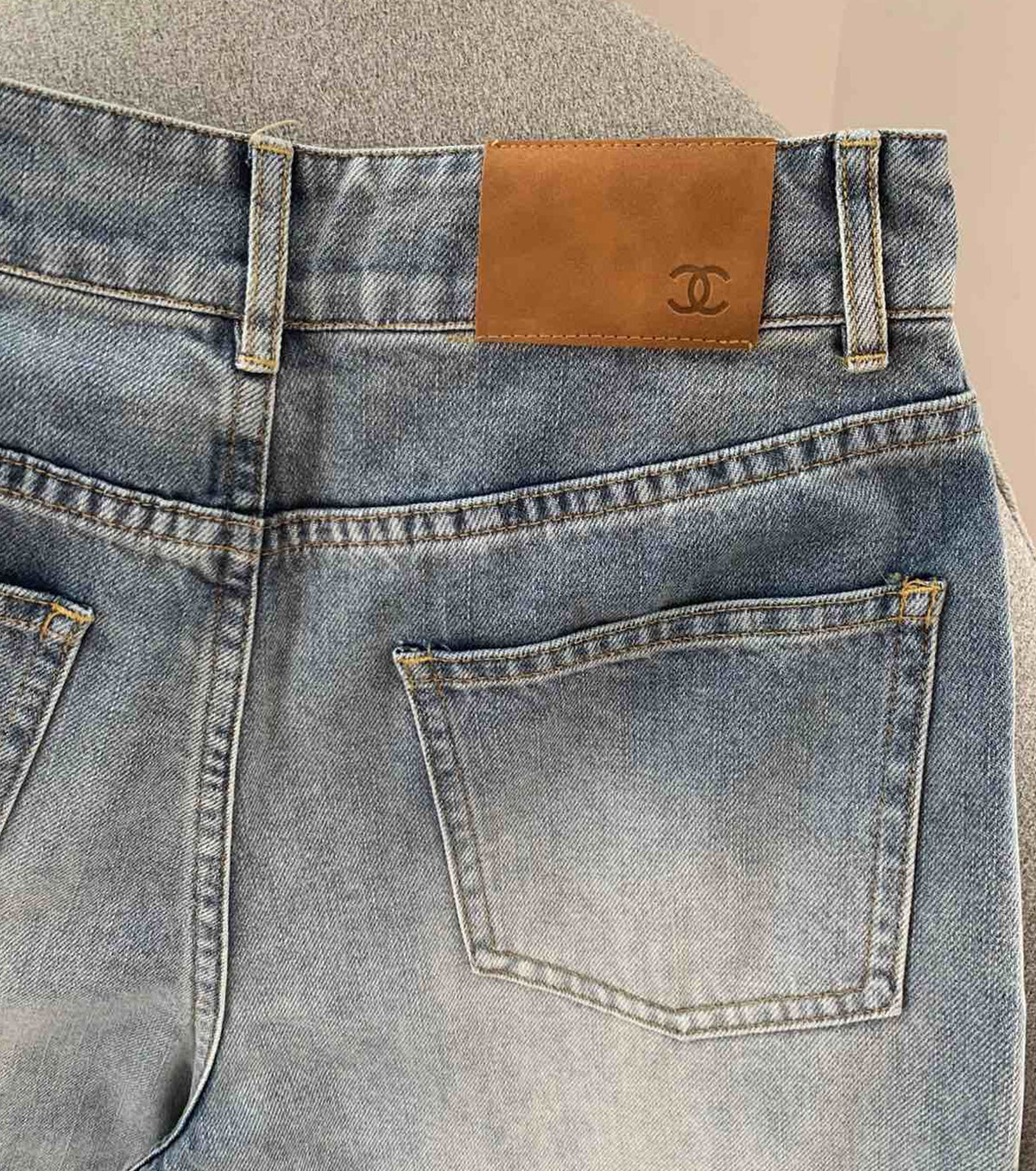 Wide leg jeans