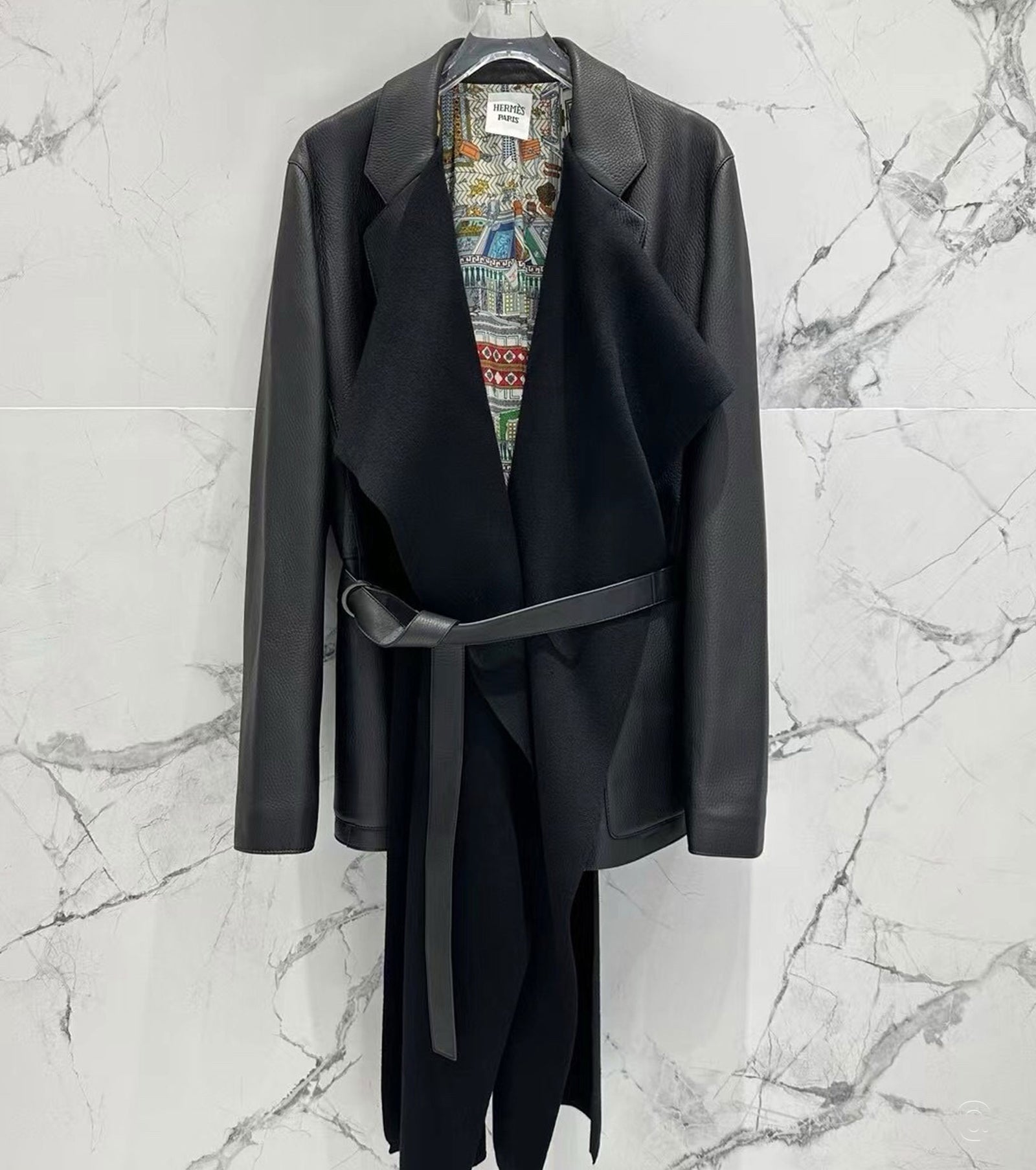 Women Leather Blazer