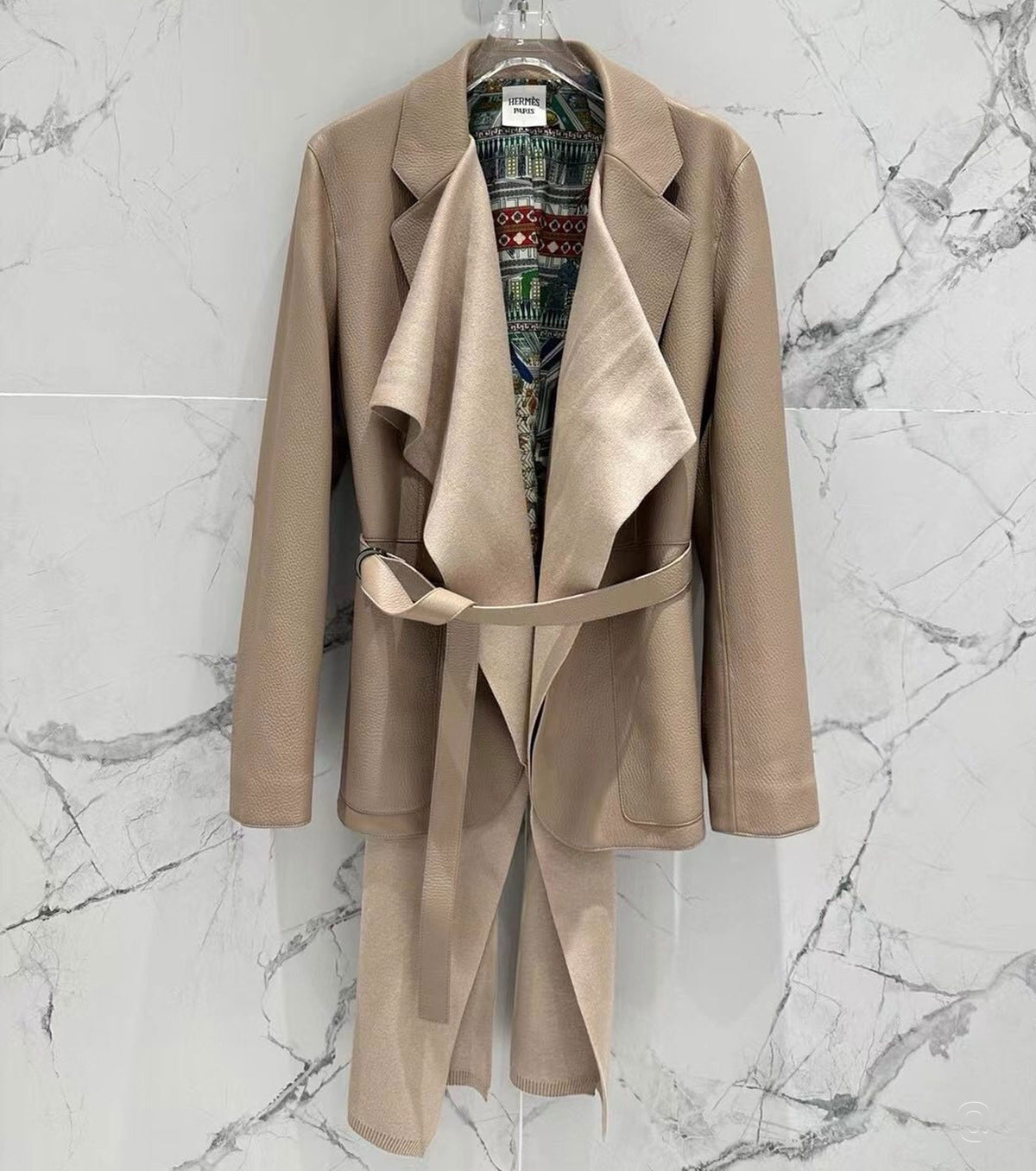 Women Leather Blazer