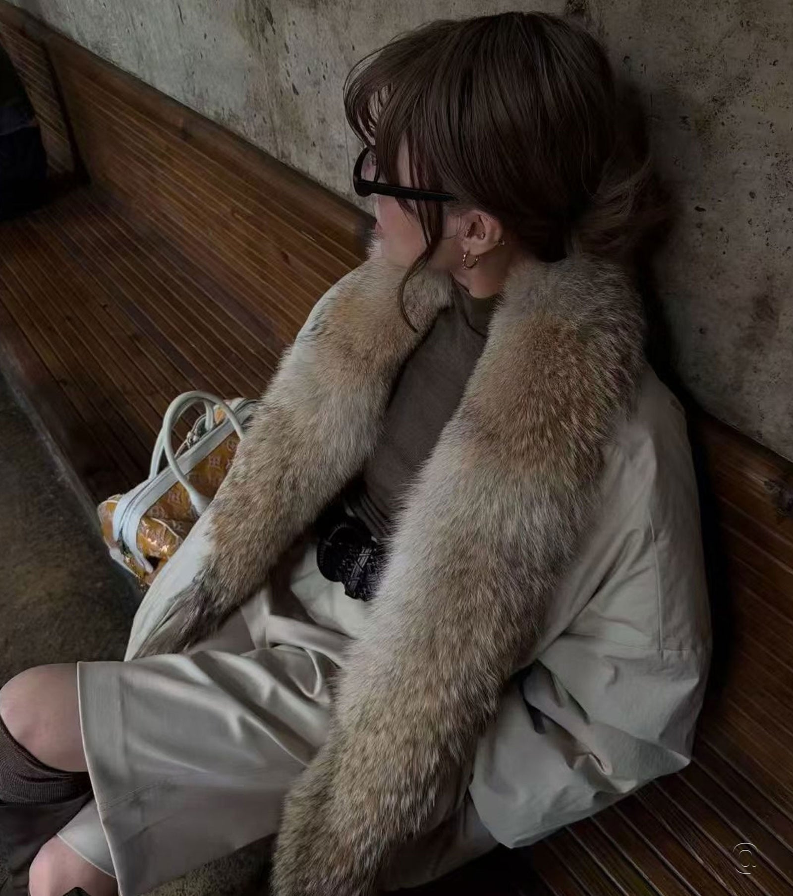 Дамска пухена парка Oversize