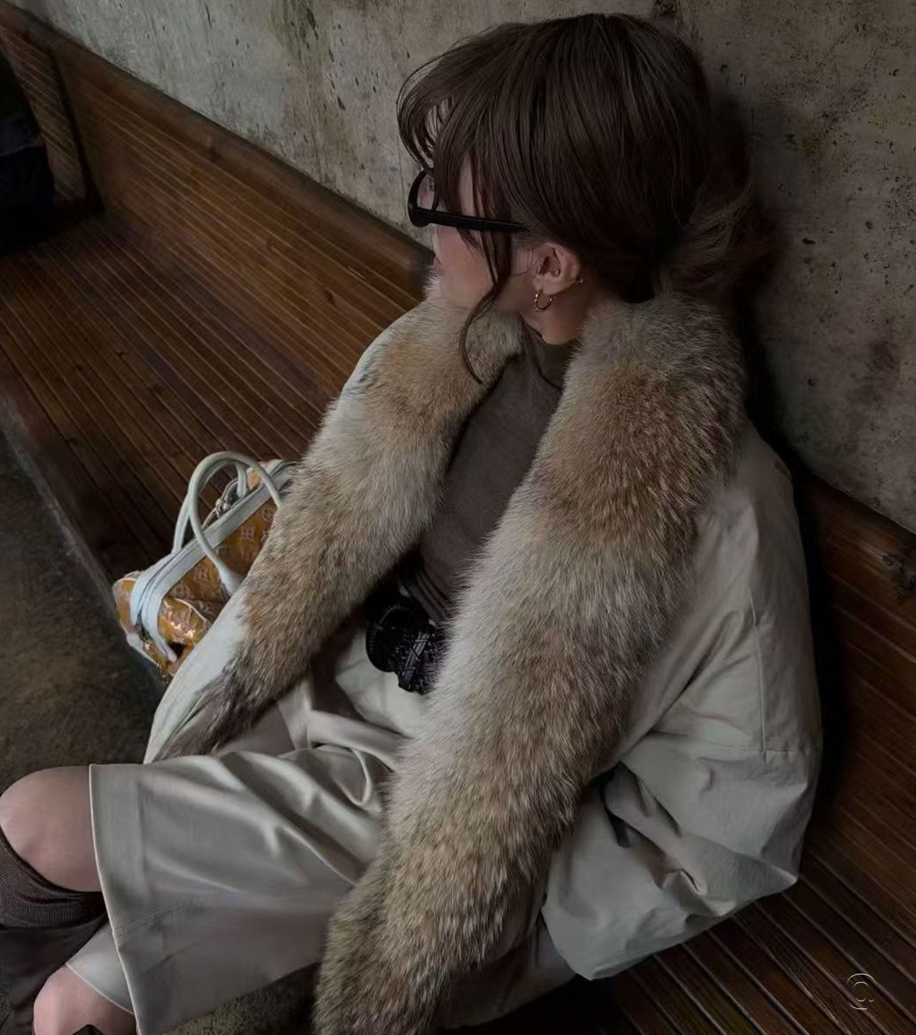 Дамска пухена парка Oversize