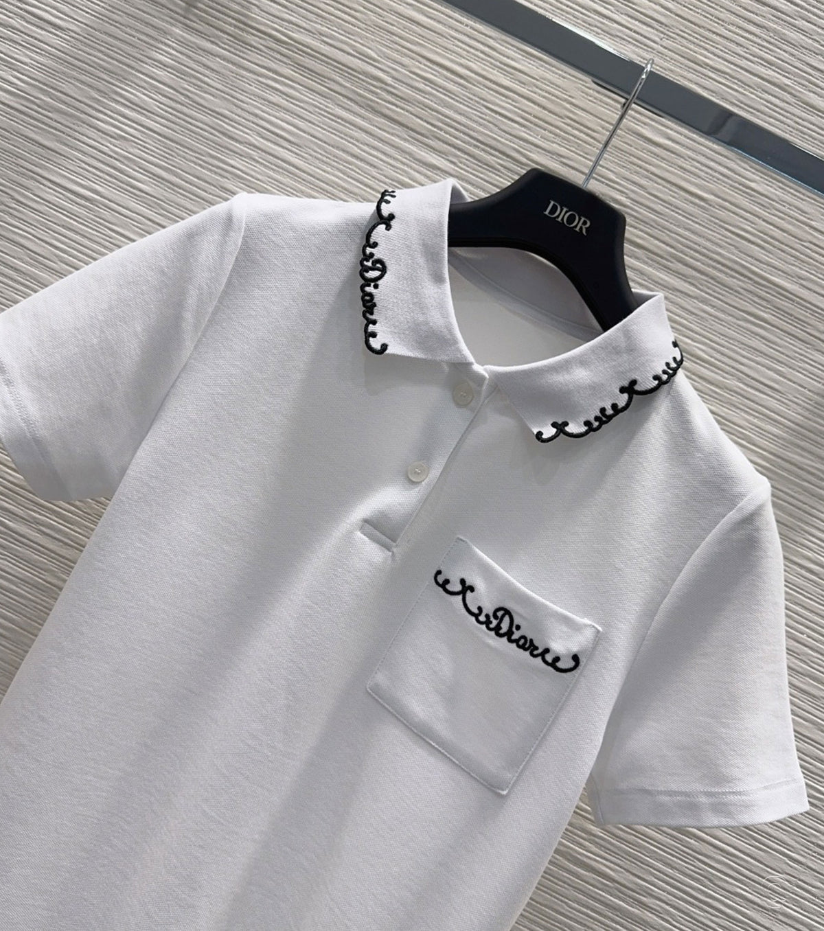 Embroidered Polo T-Shirt