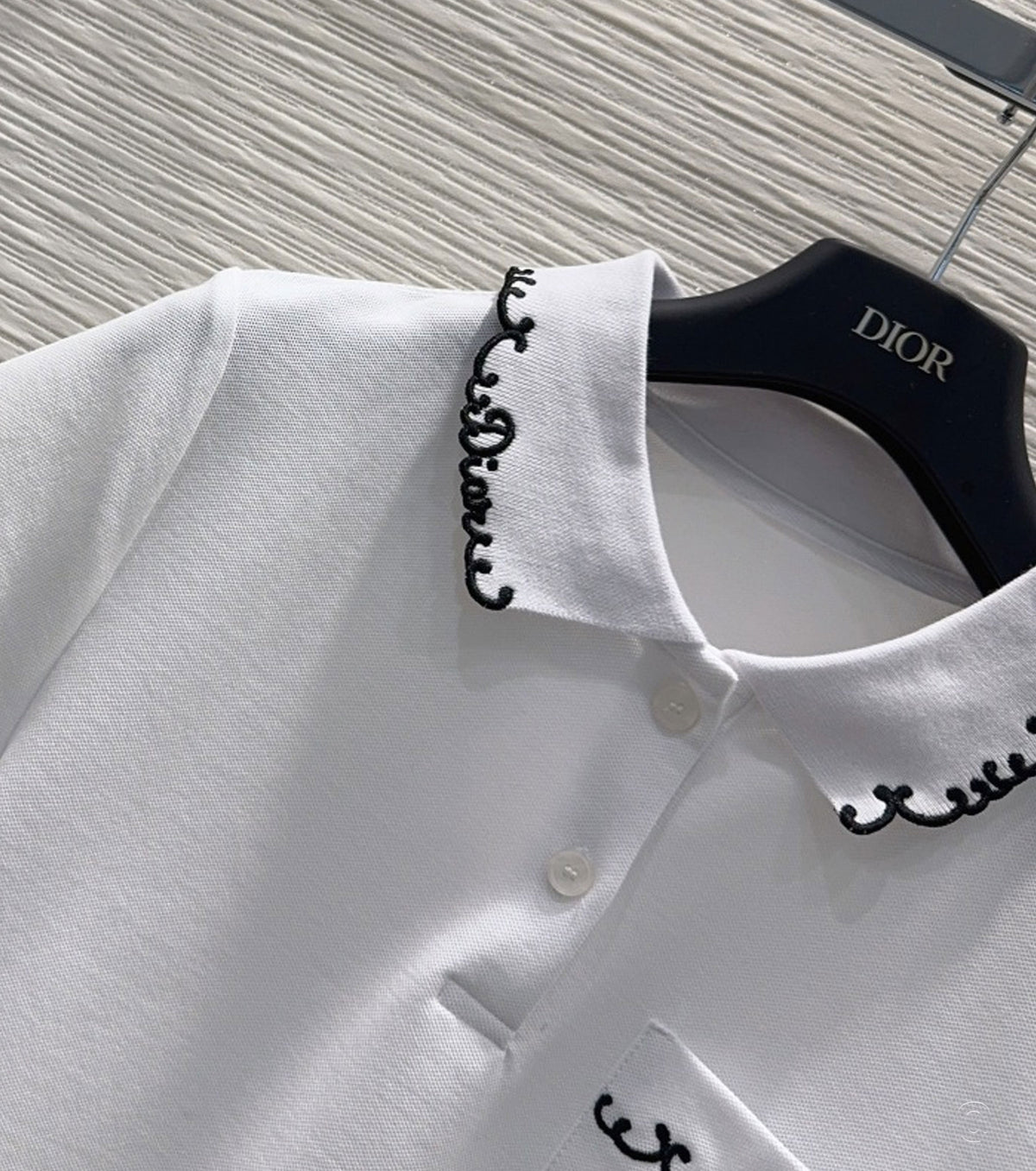 Embroidered Polo T-Shirt