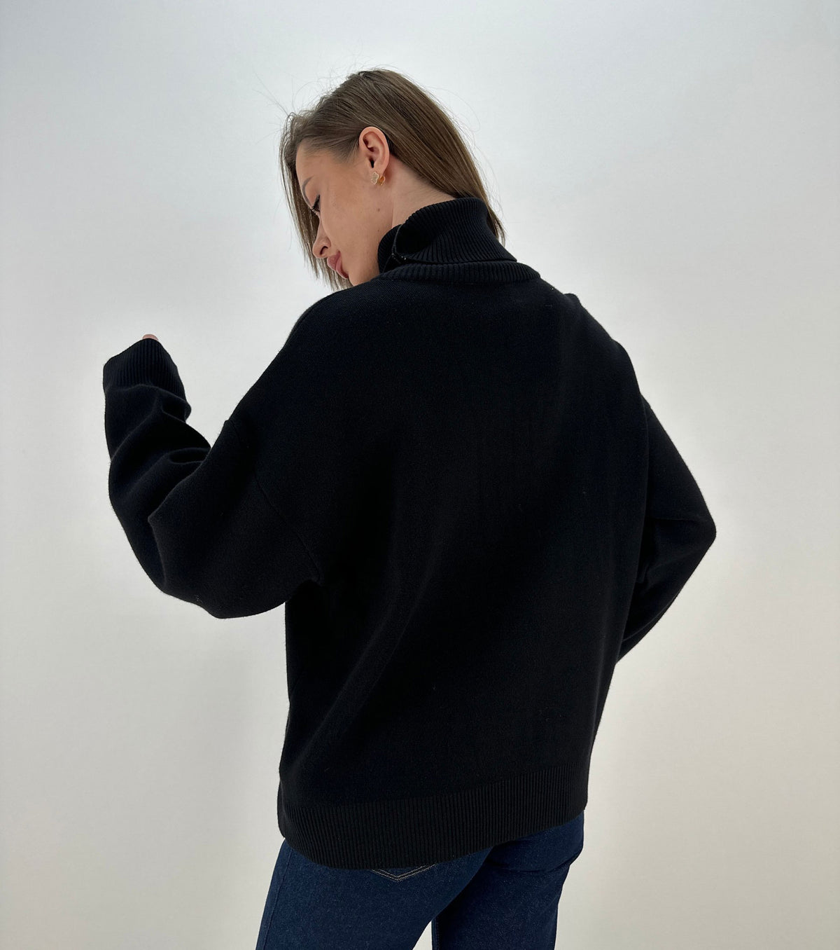 Дамски кашмирен пуловер