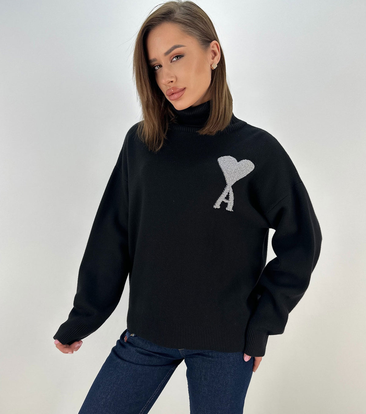 Дамски кашмирен пуловер