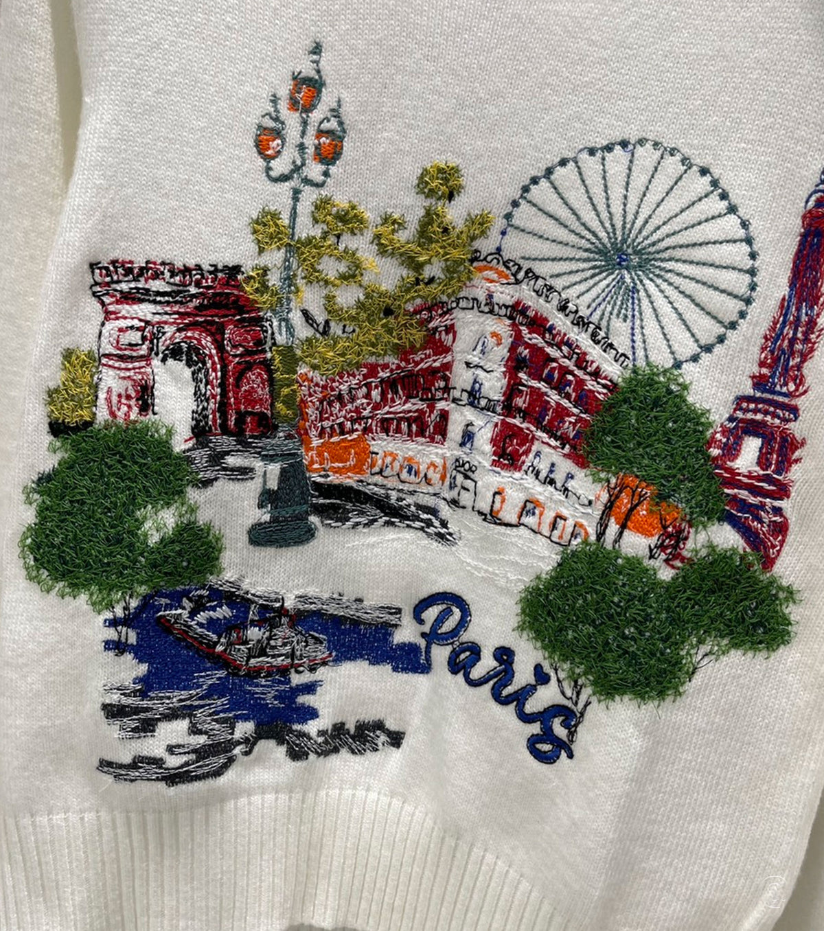 Women Souvenir Embroidered Sweater