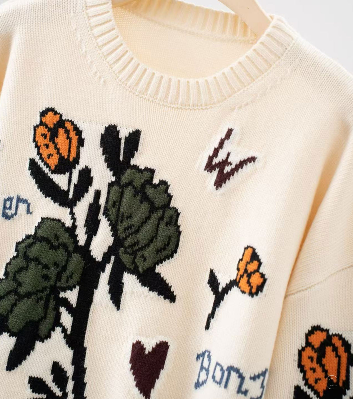 Women Embroidered Sweater