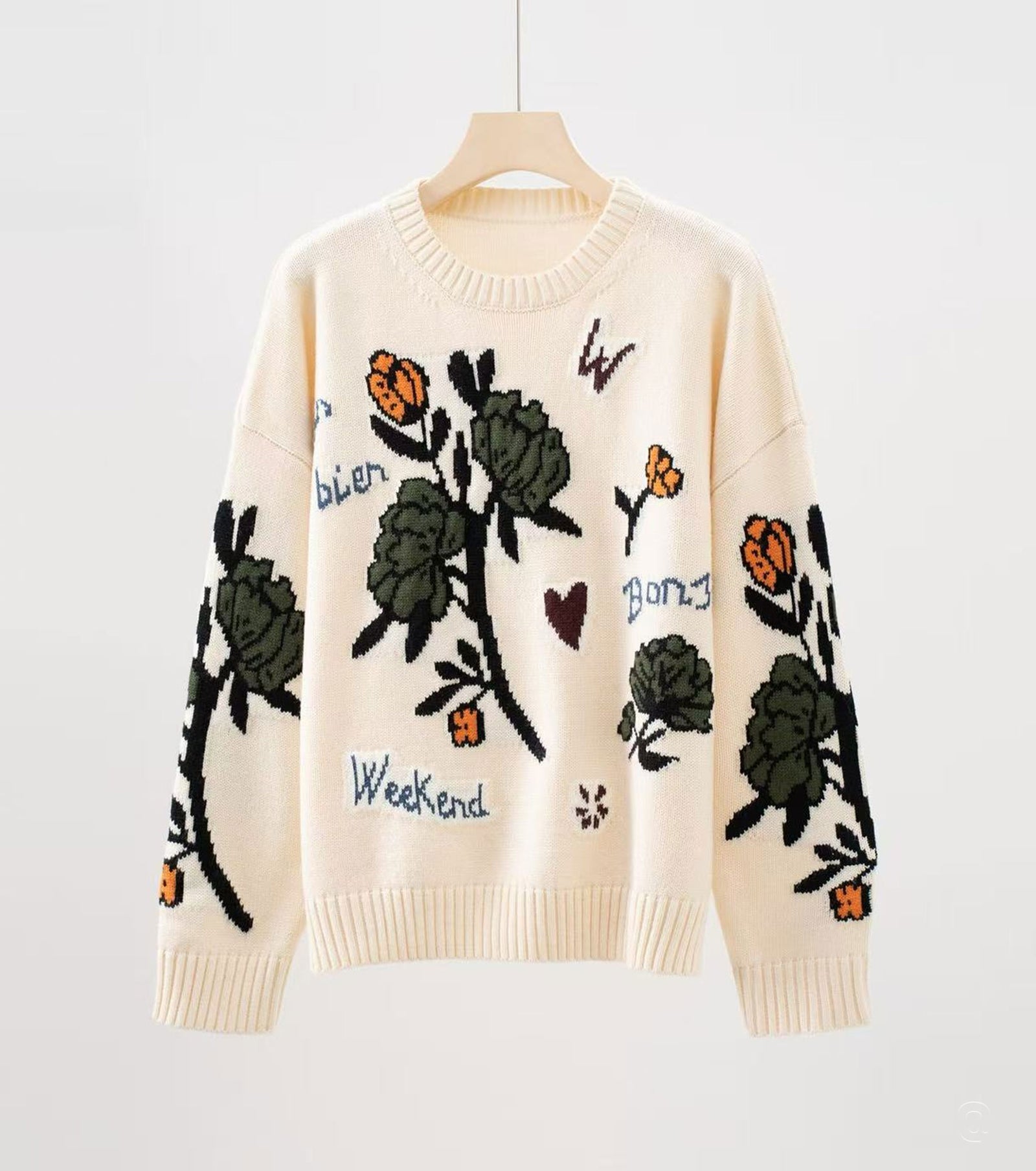 Women Embroidered Sweater