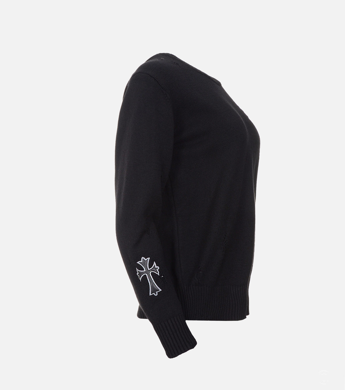 Дамски плетен пуловер