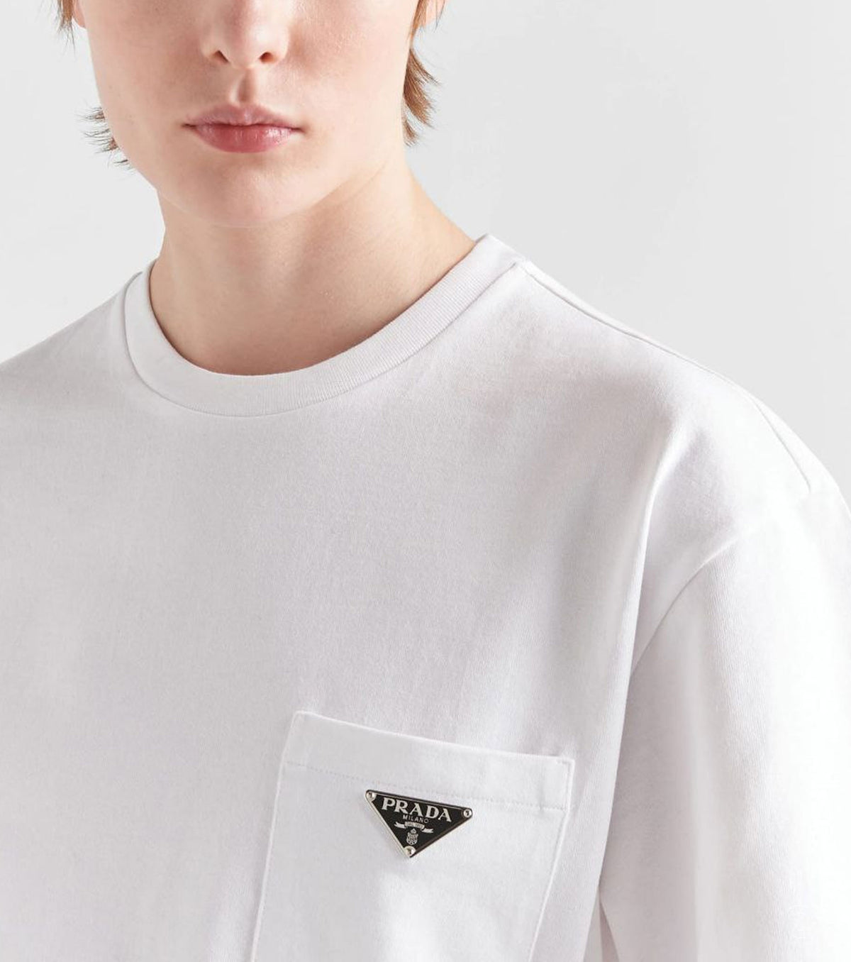 Памучна тениска PRA1291W