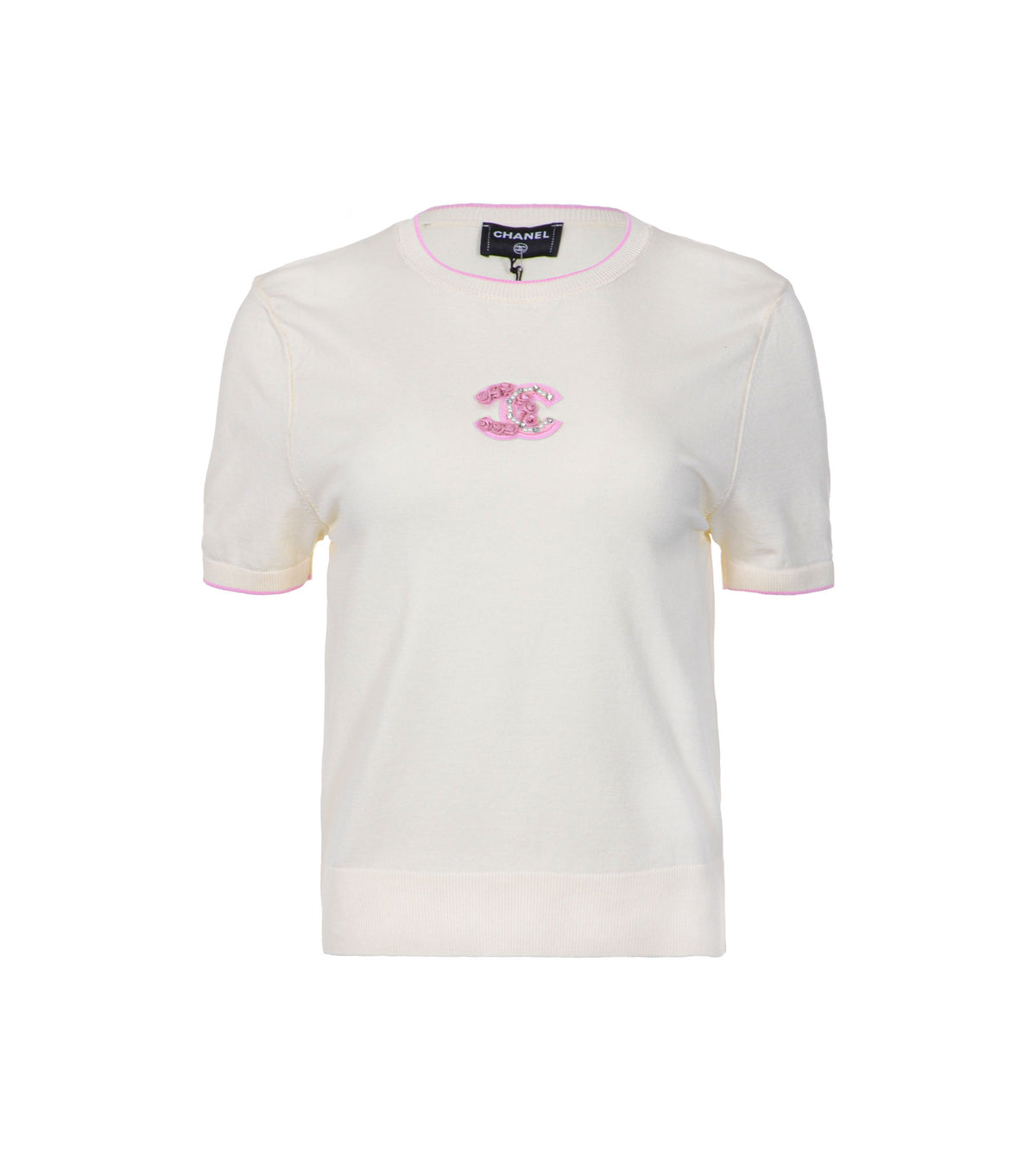 Дамска блуза с къс ръкав