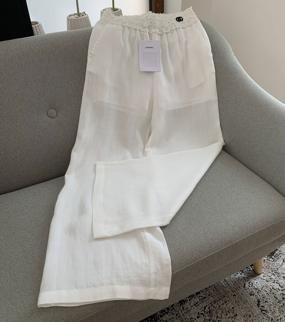 Women linen trousers