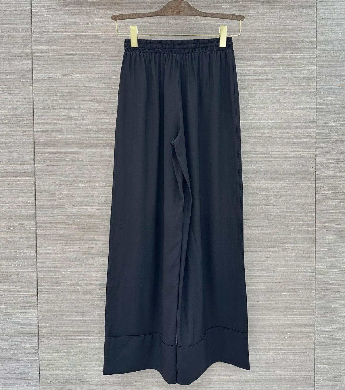 Silk trousers